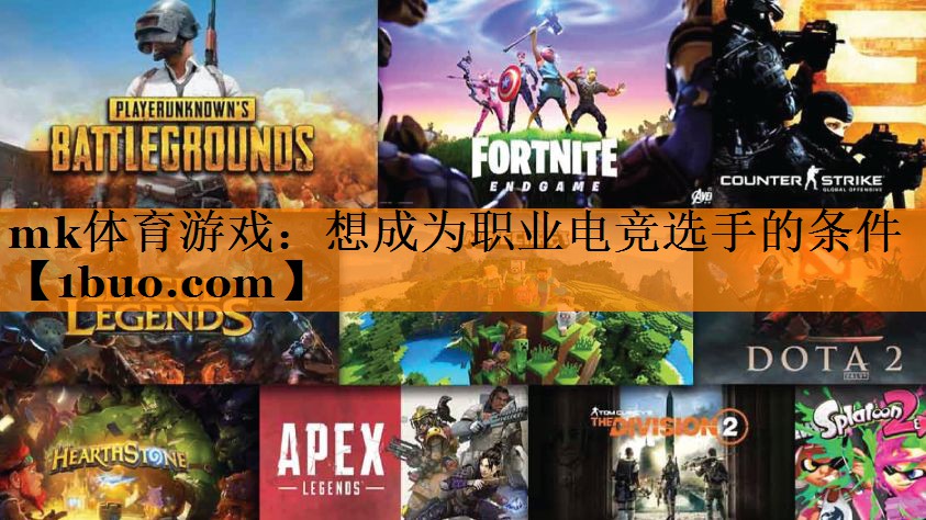 mk体育游戏：想成为职业电竞选手的条件